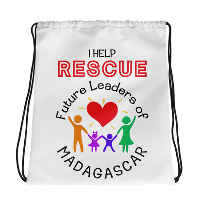 I Rescue Drawstring Bag